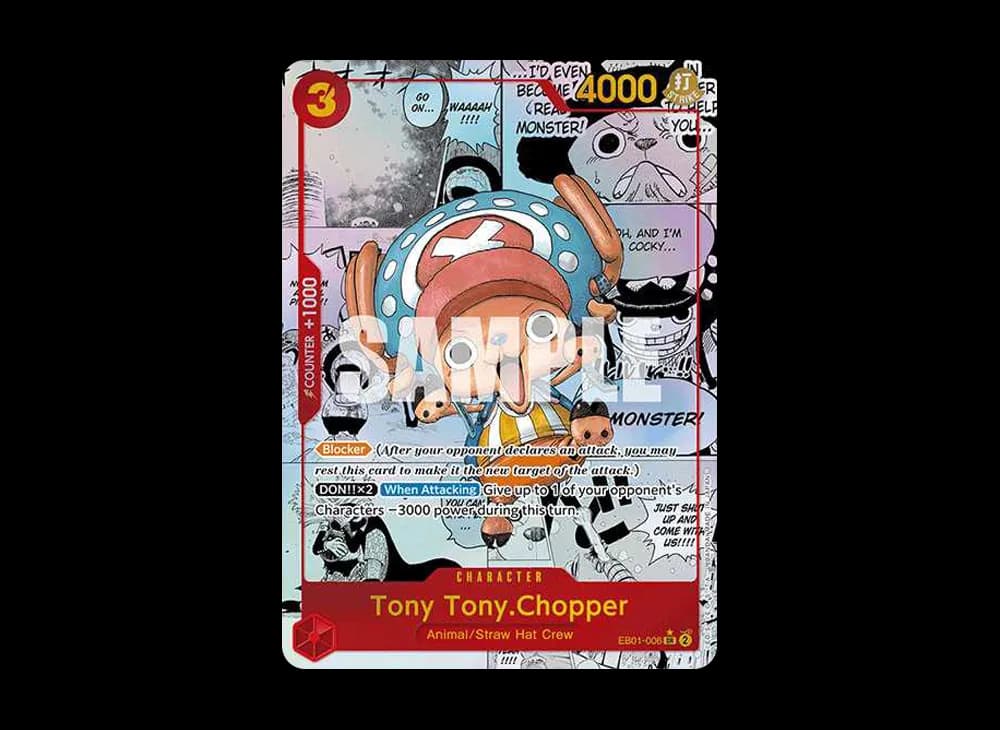 Tony Tony.Chopper SR-SP (Comic Parallel) [EB01-006] [EN](Extra Booster "Memorial Collection")