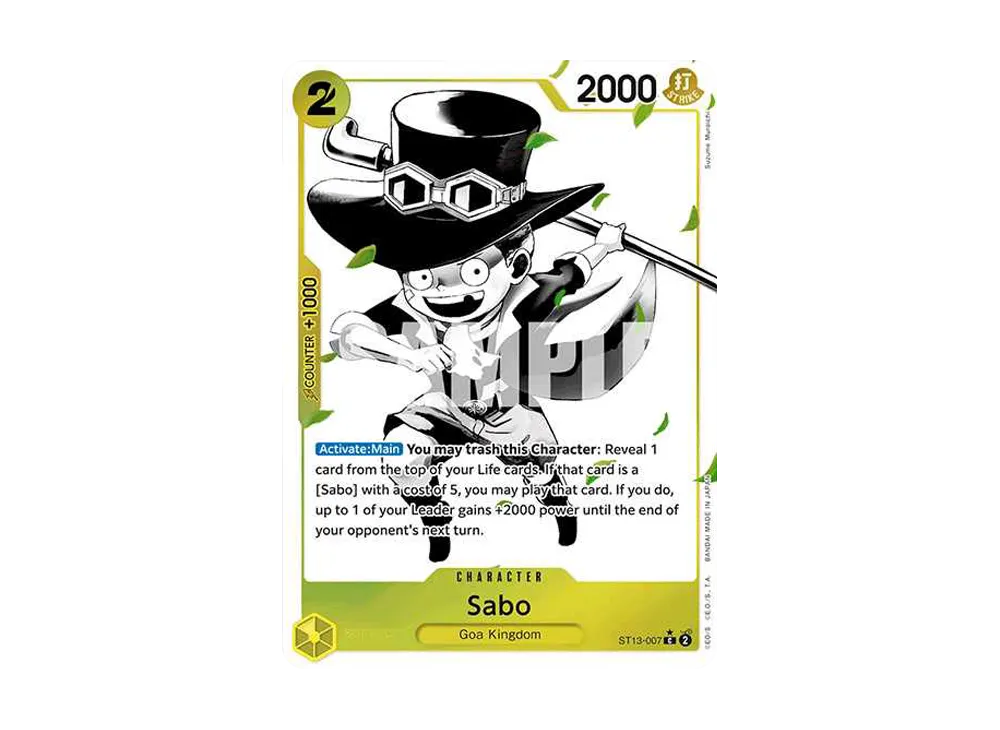 Sabo C-P [ST13-007] [EN](Ultra DecK "The Three Brothers")