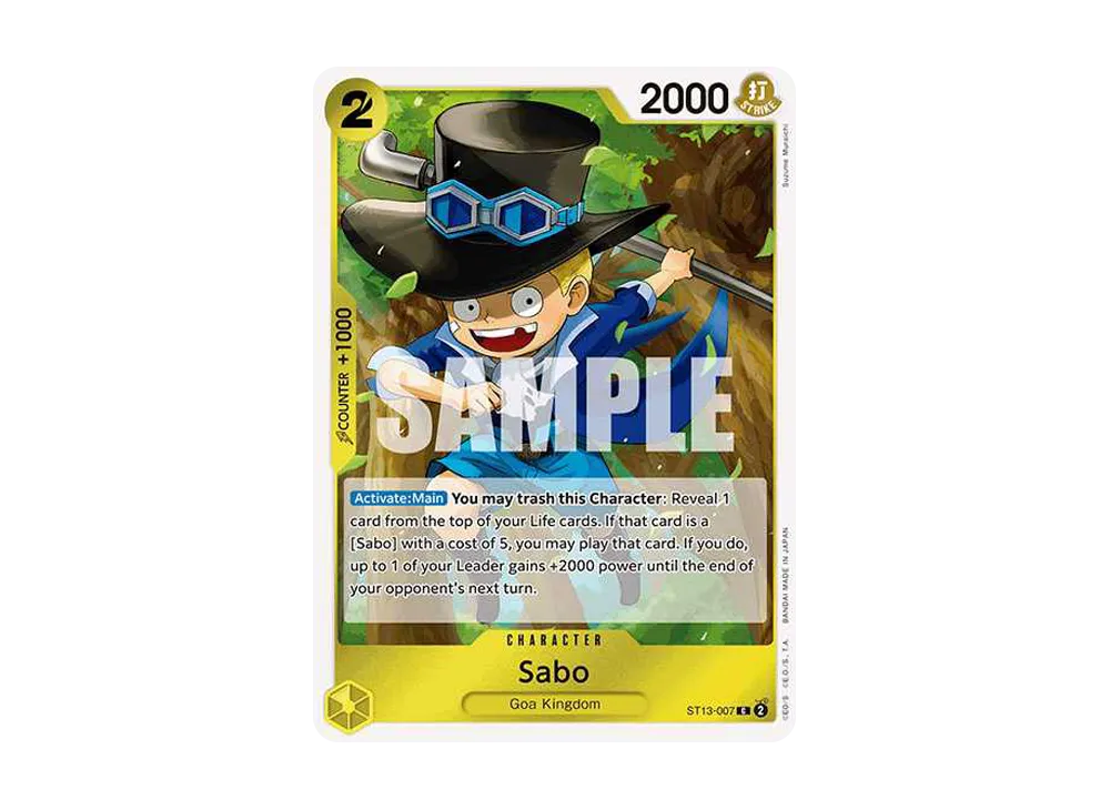 Sabo C [ST13-007] [EN](Ultra DecK "The Three Brothers")