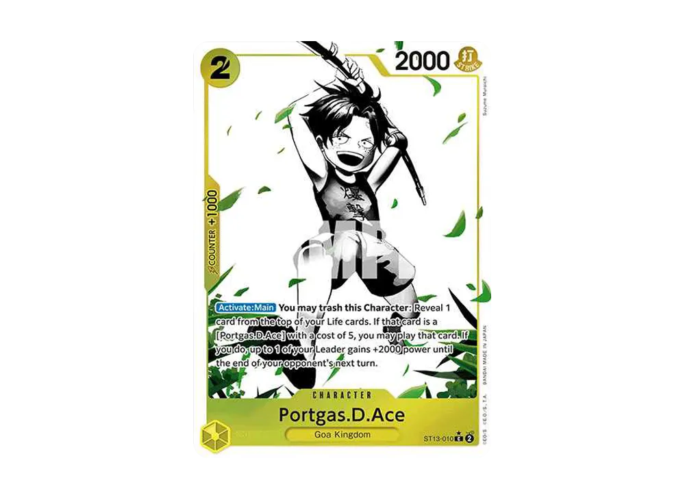 Portgas.D.Ace C-P [ST13-010] [EN](Ultra DecK "The Three Brothers")