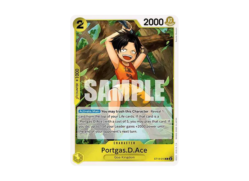 Portgas.D.Ace C [ST13-010] [EN](Ultra DecK "The Three Brothers")