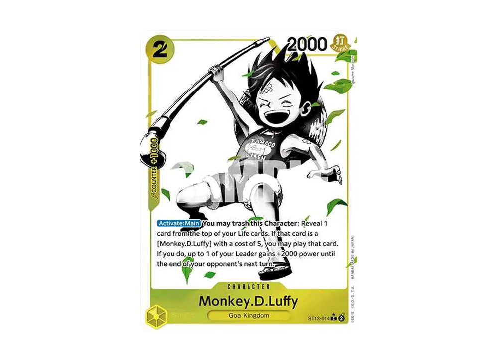 Monkey.D.Luffy C-P [ST13-014] [EN](Ultra DecK "The Three Brothers")