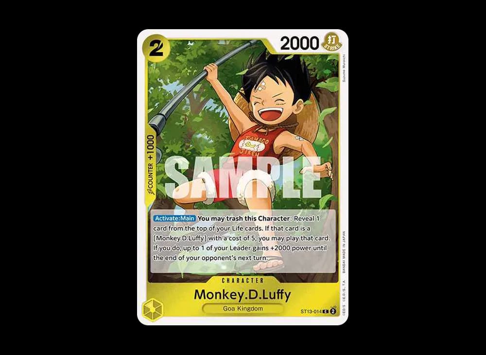 Monkey.D.Luffy C [ST13-014] [EN](Ultra DecK "The Three Brothers")