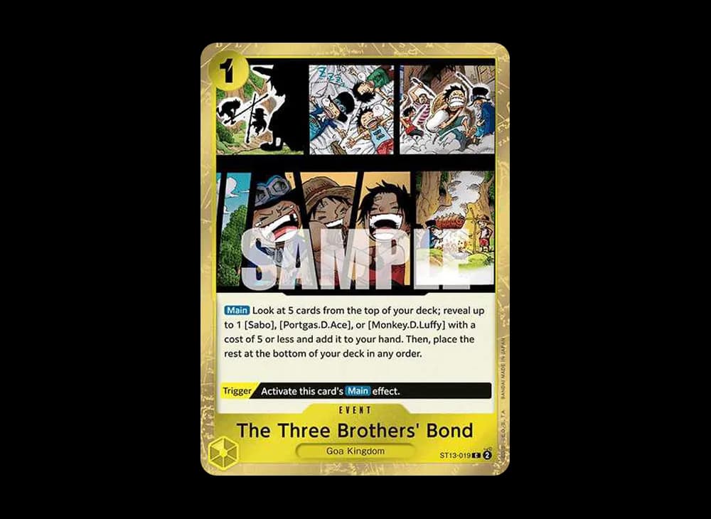 The Three Brothers' Bond C [ST13-019] [EN](Ultra DecK "The Three Brothers")