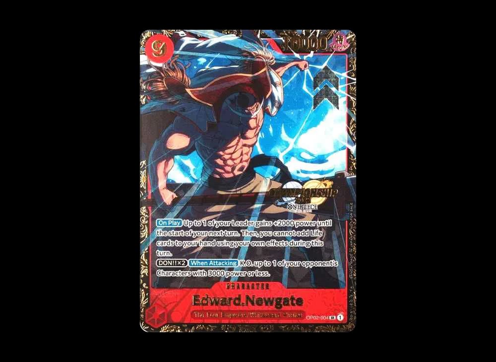 Edward.Newgate SR [OP02-004] [EN](Promotional Card "Championship 2023 Offline Regional Top 16")