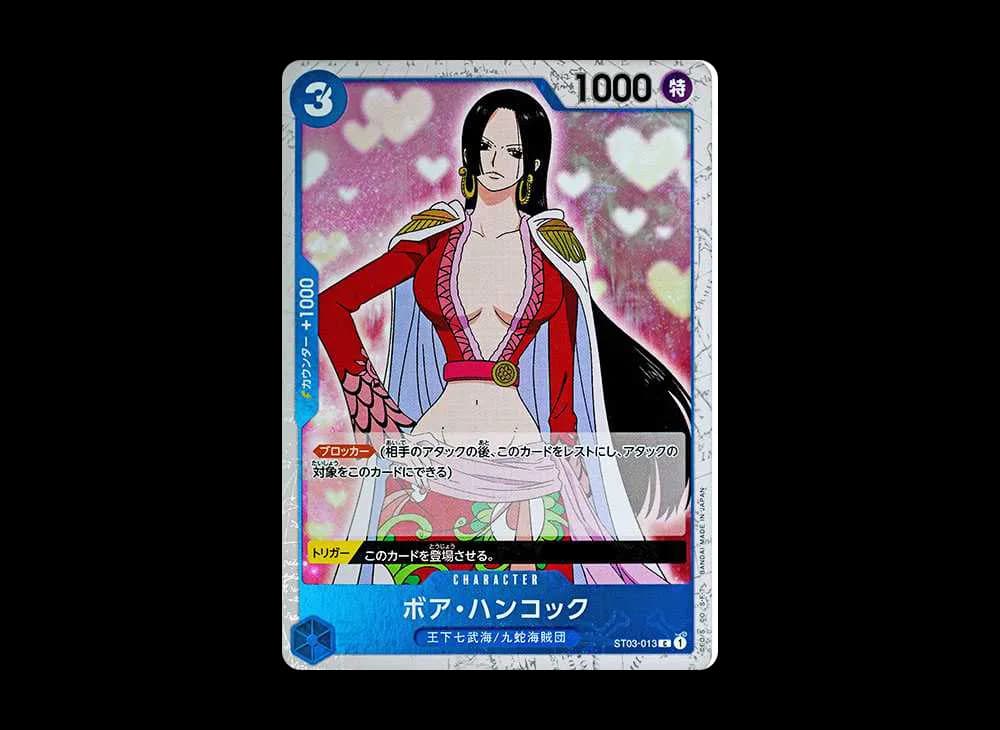 Boa Hancock C : Pirate Flag Foil [ST03-013](Premium Booster "One Piece Card The Best")