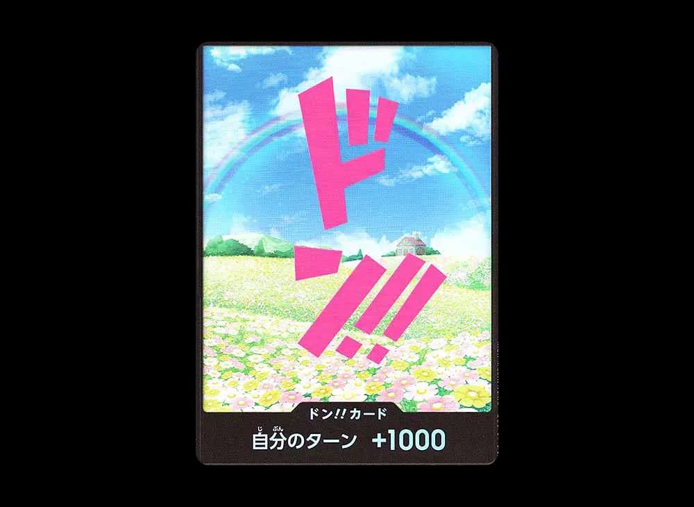 DON!! Card : Rebecca Parallel (Premium Booster "One Piece Card The Best")