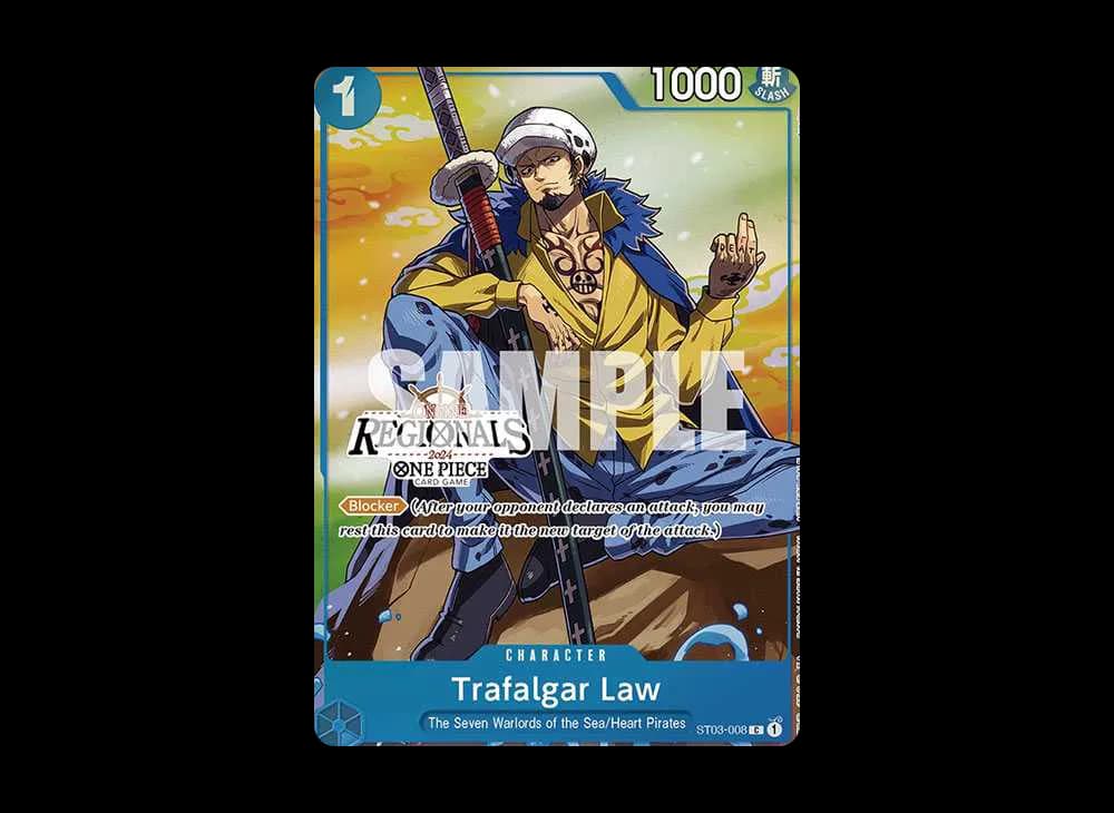 Trafalgar Law C [ST03-008] [EN](Promotional Card "Online Regional Participations Pack 2024 Vol.2")