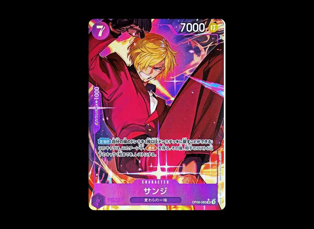 Sanji SR-P [OP09-065](Booster Pack "Emperors In The New World")