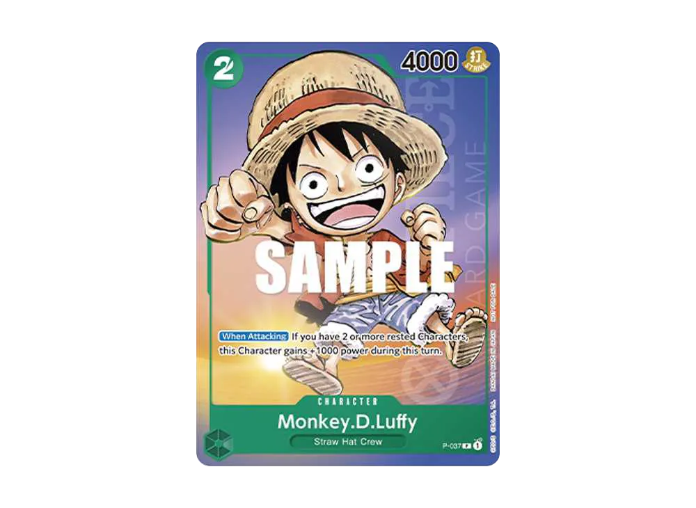 Monkey.D.Luffy P [P-037] [EN](Promotional Card "Anime Expo 2023 Free Giveaway")