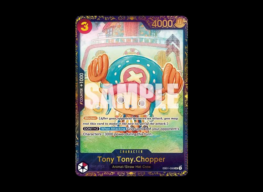 Tony Tony.Chopper SR [EB01-006] [EN](Promotional Card "Treasure Cup TOP 64")
