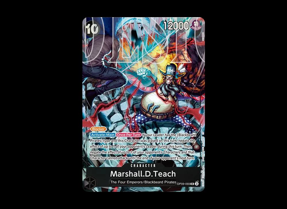 Marshall.D.Teach SR [OP09-093] [EN](ANNIVERSARY SET "English 2nd ANNIVERSARY SET English Ver.")