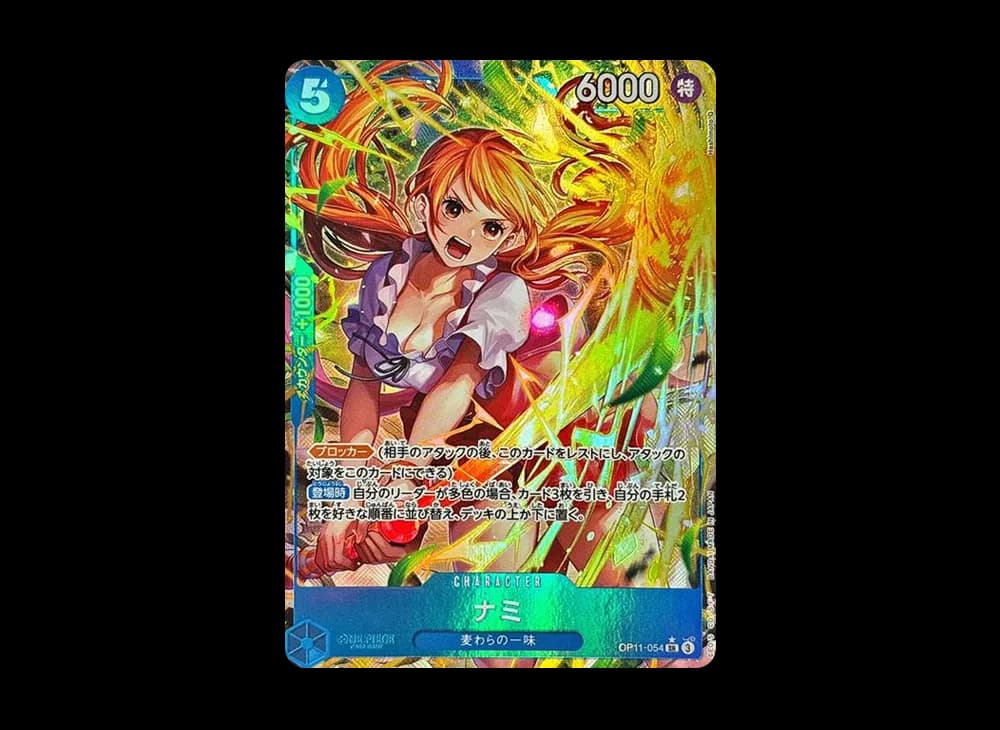 Nami SR-P [OP11-054](Booster Pack "A Fist of Divine Speed")