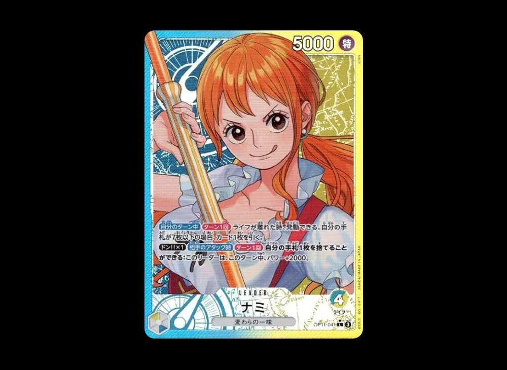 Nami L-P [OP11-041](Booster Pack "A Fist of Divine Speed")