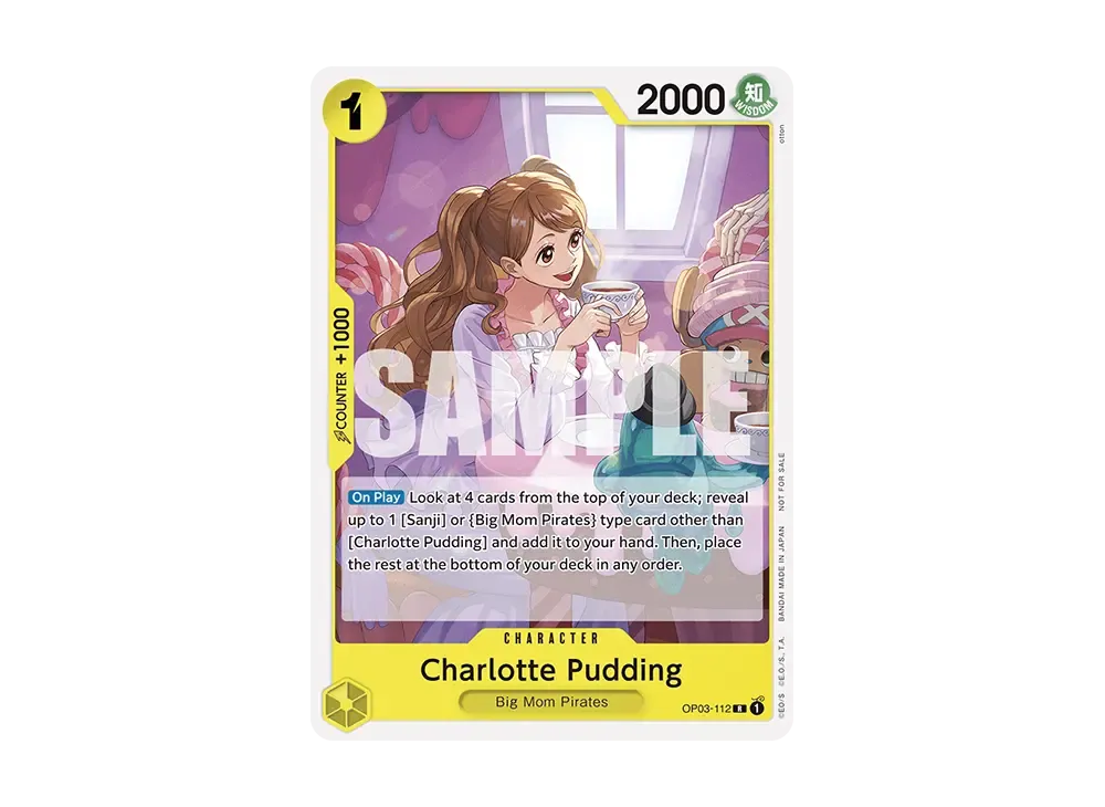 Charlotte Pudding R [OP03-112] [EN](Promotional Card "Tournament Pack 2024 Oct.-Dec.")