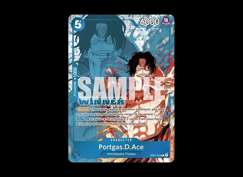 Portgas.D.Ace R [OP07-053] [EN](Promotional Card "Tournament Pack 2024 Oct.-Dec. -Winner-")