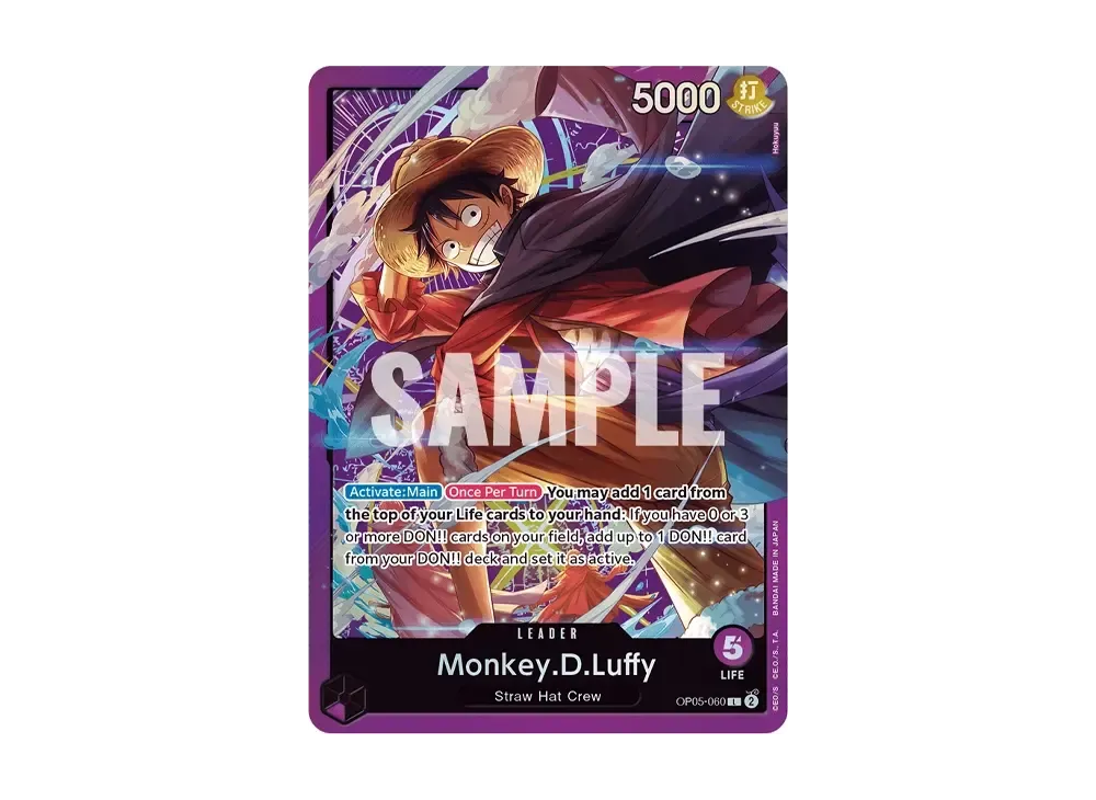 Monkey.D.Luffy L [OP05-060] [EN](Promotional Card "SOUND LOADER Volume.1")