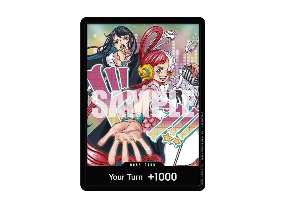 DON!! Card : Ado & Uta [EN](Promotional Card "ONE PIECE DAY Dallas Card Game Celebration")