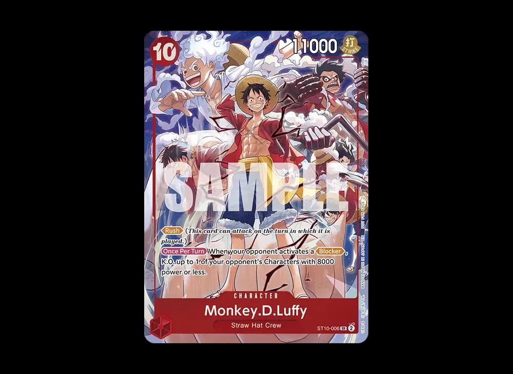 Monkey.D.Luffy SR [ST10-006] [EN](Promotional Card "ONE PIECE DAY Dallas Card Game Celebration")