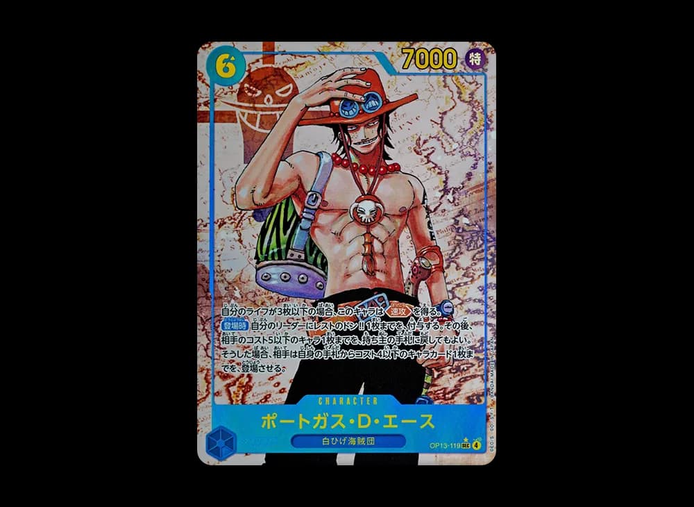 Portgas.D.Ace SEC-P [OP13-119](Booster Pack "CARRYING ON HIS WILL")