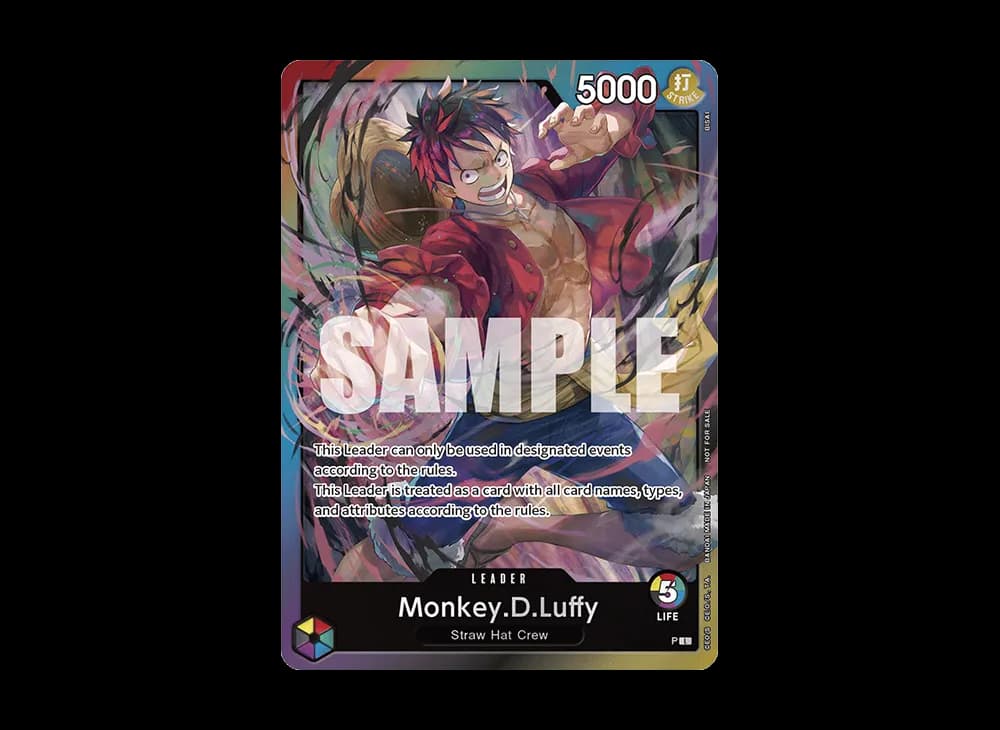 Monkey.D.Luffy L :Participation Prize [P][EN](Promotional Card "OP15-EB04 Release Event")
