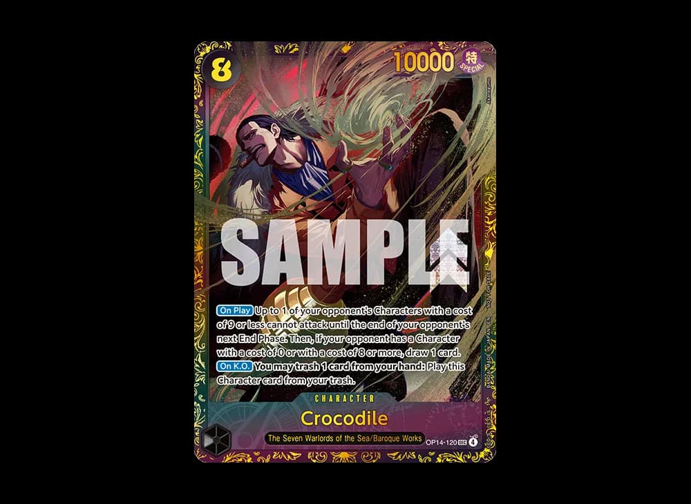 Crocodile SEC :Top 16 [OP14-120][EN] (Promotional Card "Championship 26-27 Regionals Season 1")
