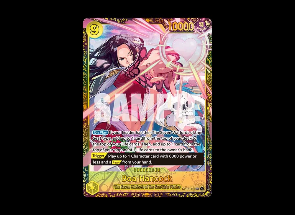 Boa Hancock SR :TOP 64 [OP14-112][EN] (Promotional Card "Championship 26-27 Regionals Season 1")