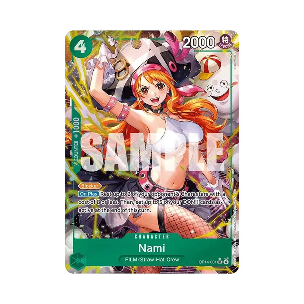 Nami SR-P [OP14-031] [EN] (Booster Pack "THE AZURE SEA'S SEVEN")