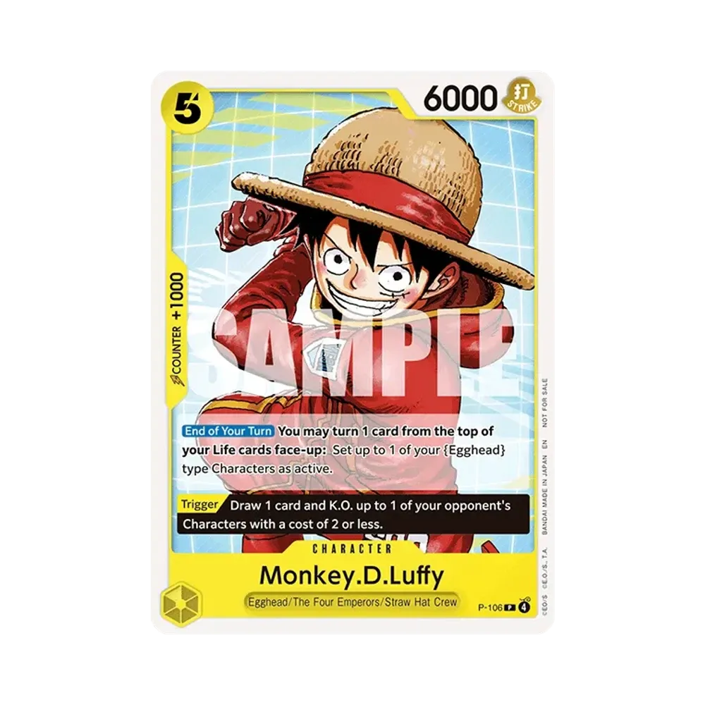 Monkey.D.Luffy P [P-106][EN](Promotional Card "Tournament Pack 2026 Vol.2")