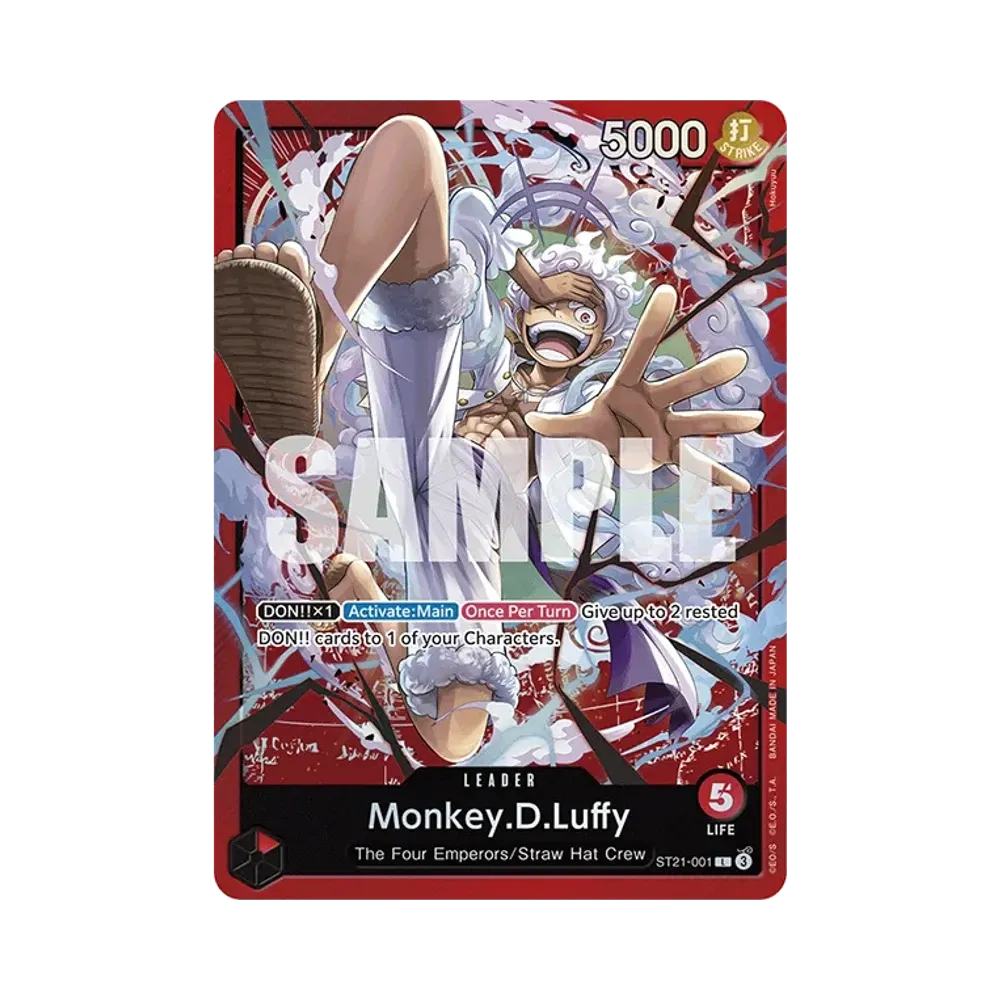 Monkey.D.Luffy L [ST21-001] [EN](Starter Deck EX "Gear 5")
