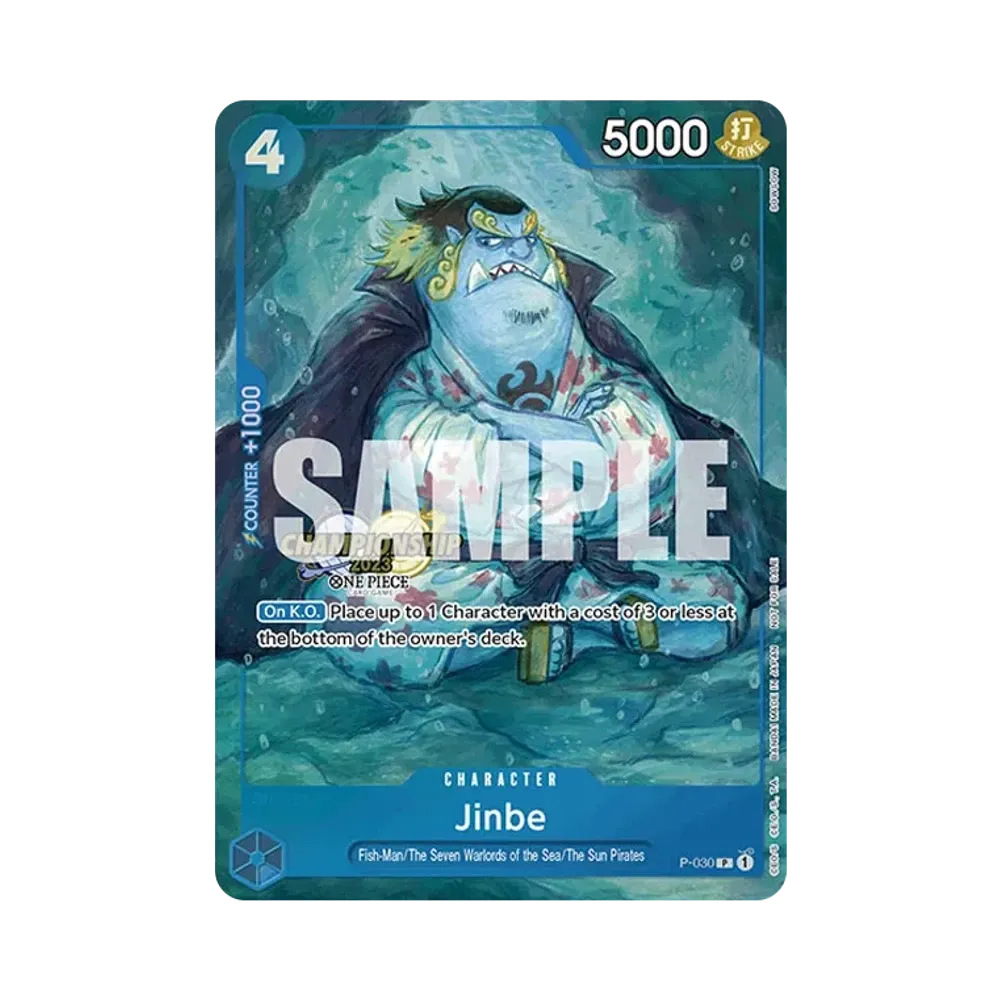 Jinbe P [P-030] [EN](Promotional Card "Championship 2023 Event Pack Finalist Ver.")