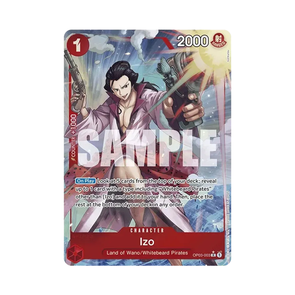 Izo R :Full Art [OP03-003] [EN](Premium Booster "ONE PIECE CARD THE BEST")