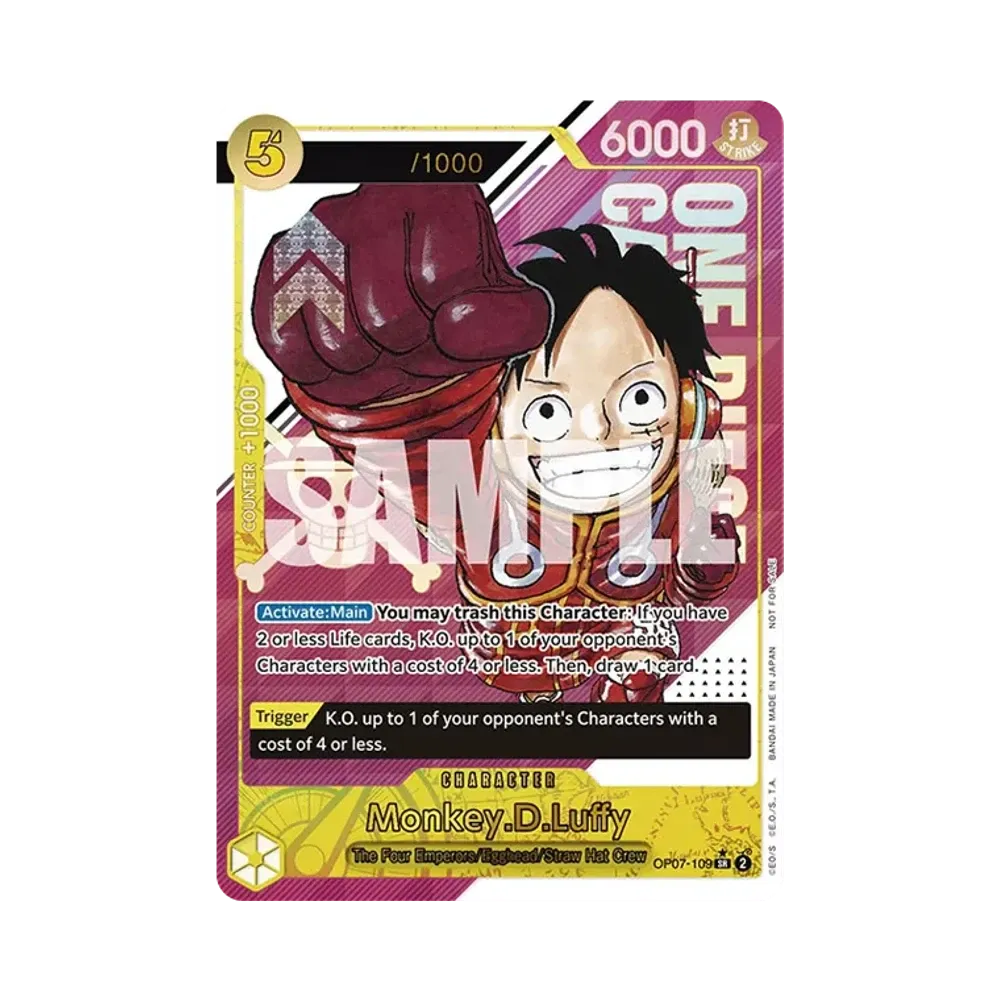 Monkey.D.Luffy SR-P [OP07-109] [EN](Promotional Card "Championship 2024 Event Pack")
