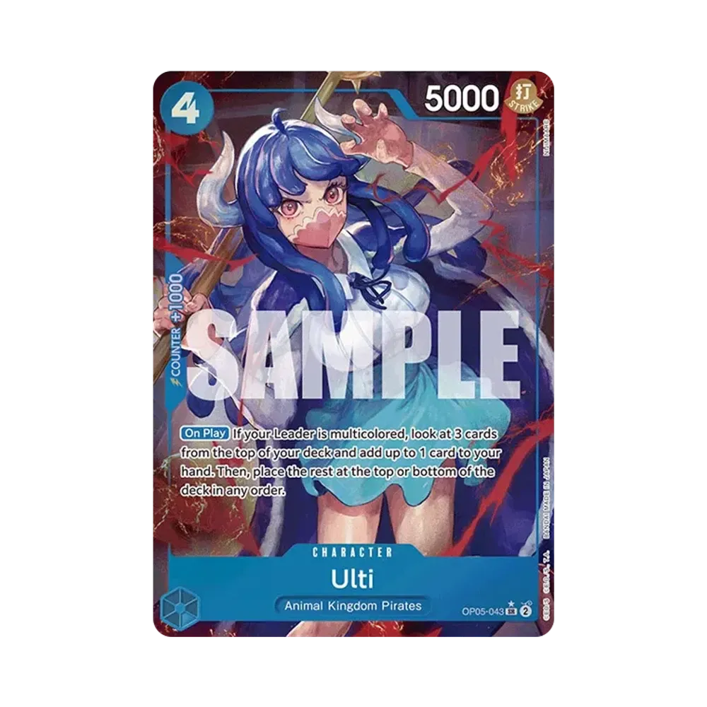 Ulti SR-P [OP05-043] [EN](Premium Booster "ONE PIECE CARD THE BEST")