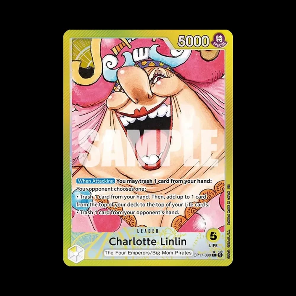 Charlotte Linlin L-P [OP17-099][EN](Booster Pack "THE WORLD’S STRONGEST WARRIORS")