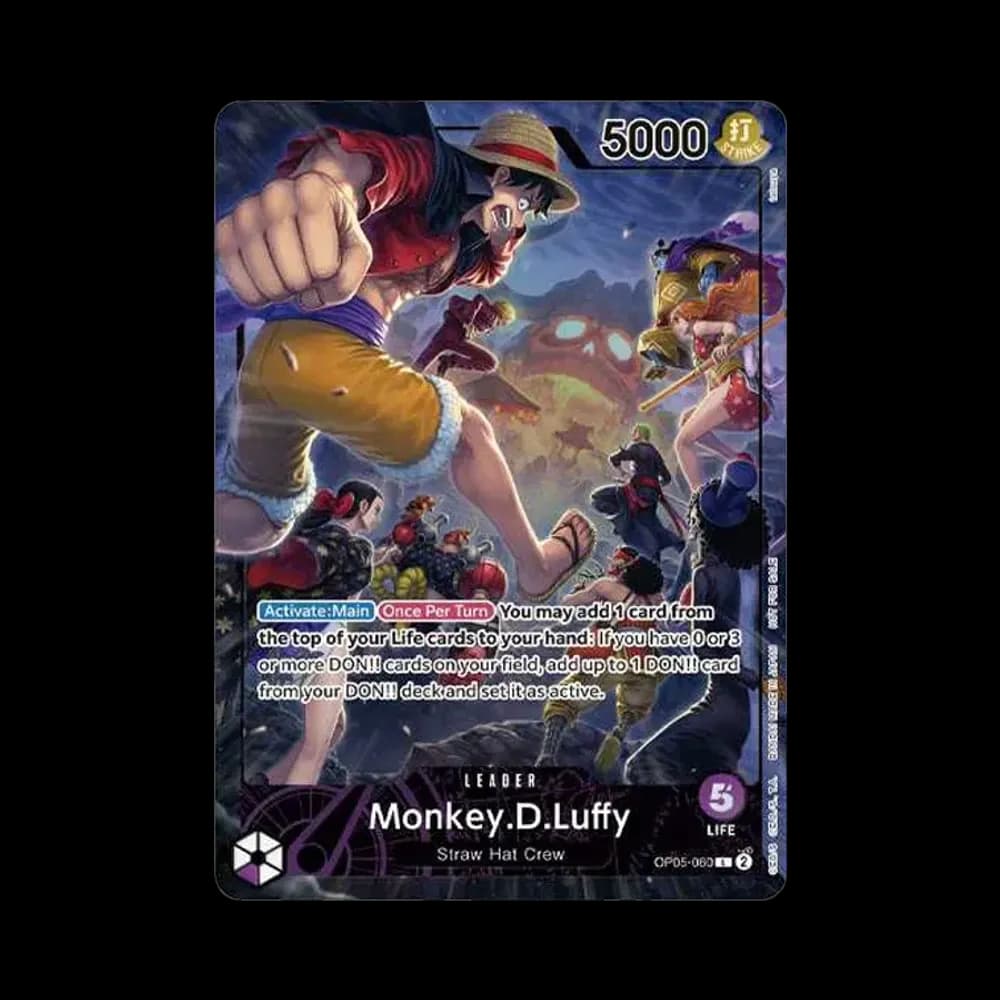 Monkey.D.Luffy L [OP05-060] [EN](PSA Exclusive Collaboration Promo Card)