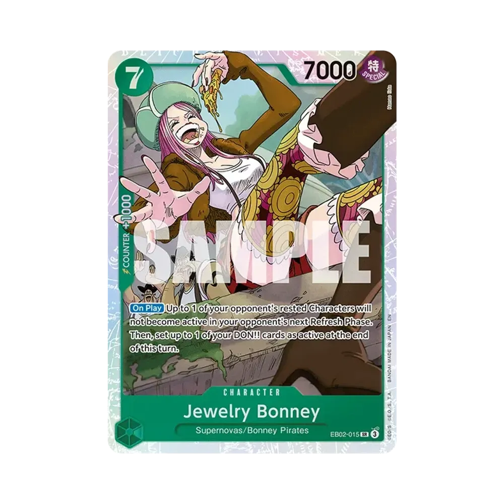 Jewelry Bonney SR [EB02-015] [EN](Extra Booster "Anime 25th Collection")