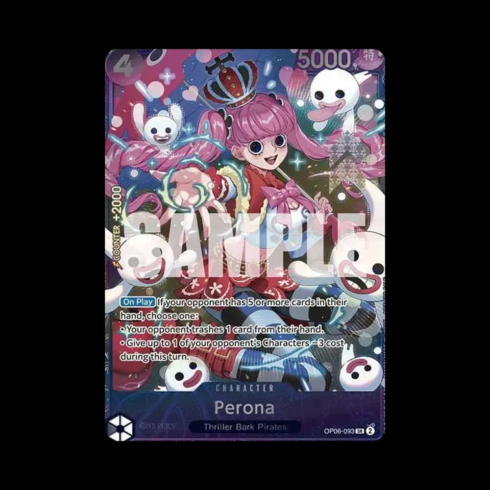 Perona SR [OP06-093] [EN](Promotional Card "Treasure Cup TOP 16")