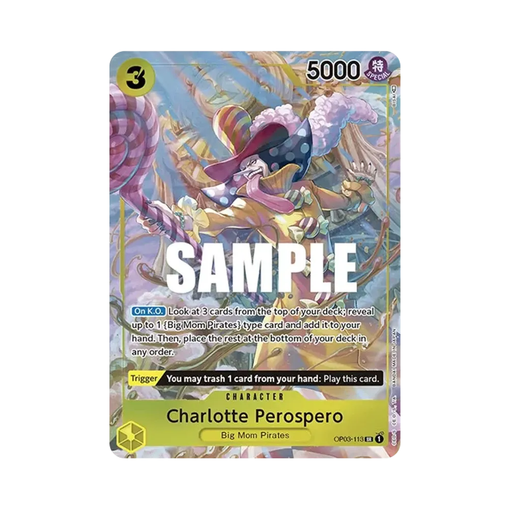 Charlotte Perospero SR-P [OP03-113] [EN](Booster Pack "Pillars Of Strength")
