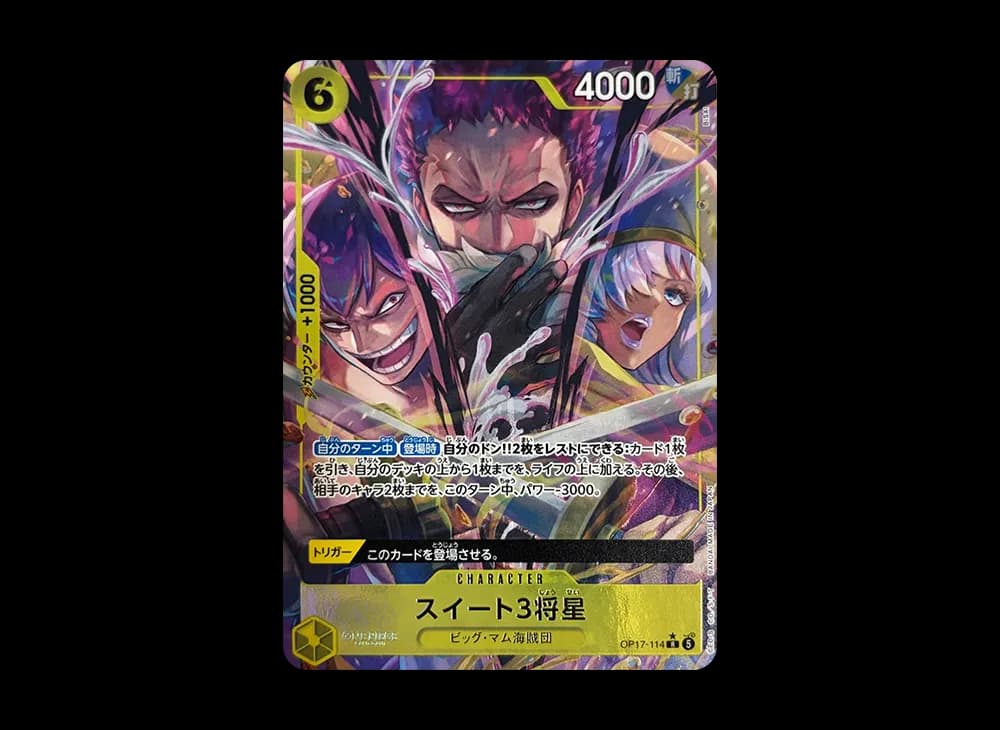 Sweet 3 Generals R-P [OP17-114](Booster Pack "THE WORLD’S STRONGEST WARRIORS")