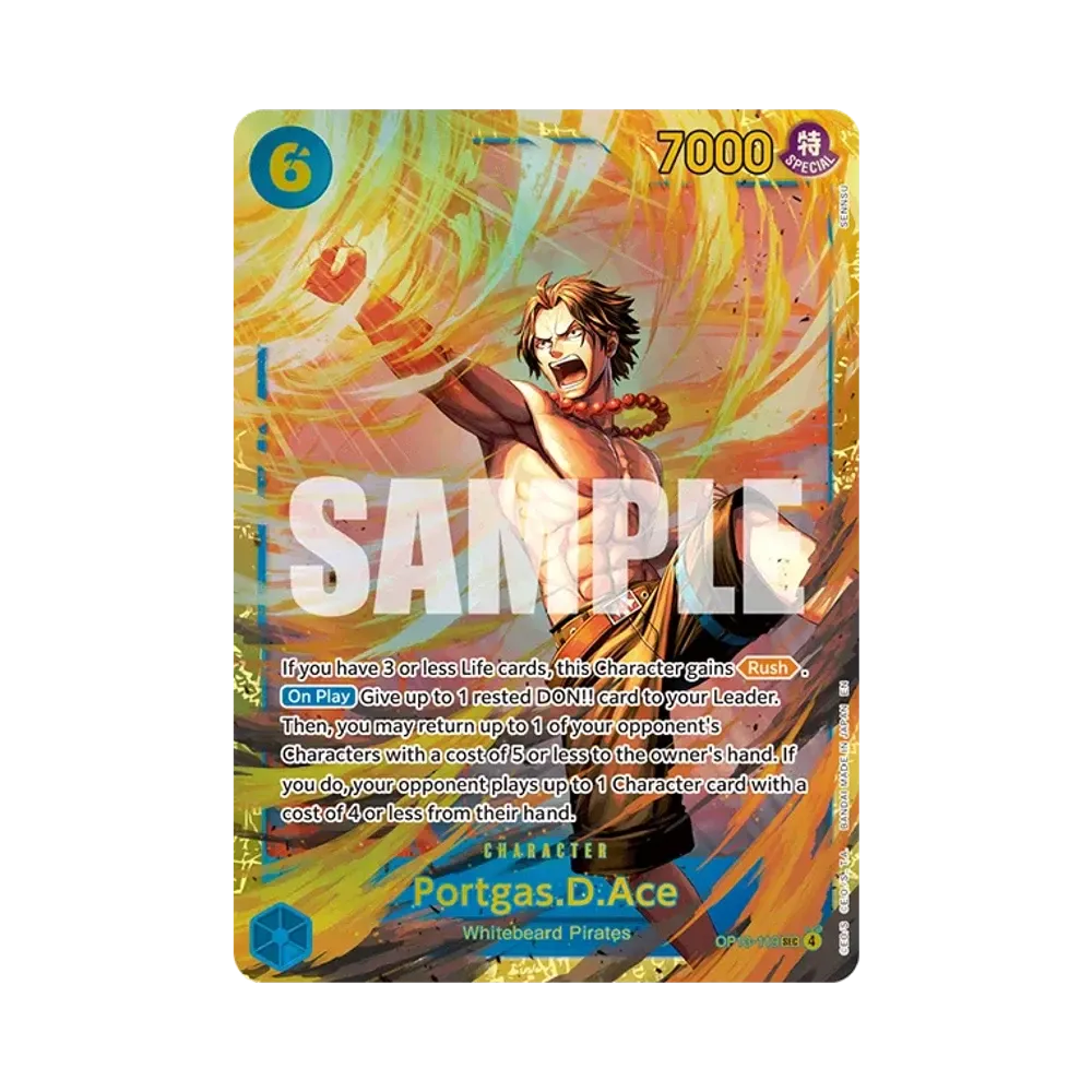 Portgas.D.Ace SEC [OP13-119] [EN](Booster Pack "CARRYING ON HIS WILL")