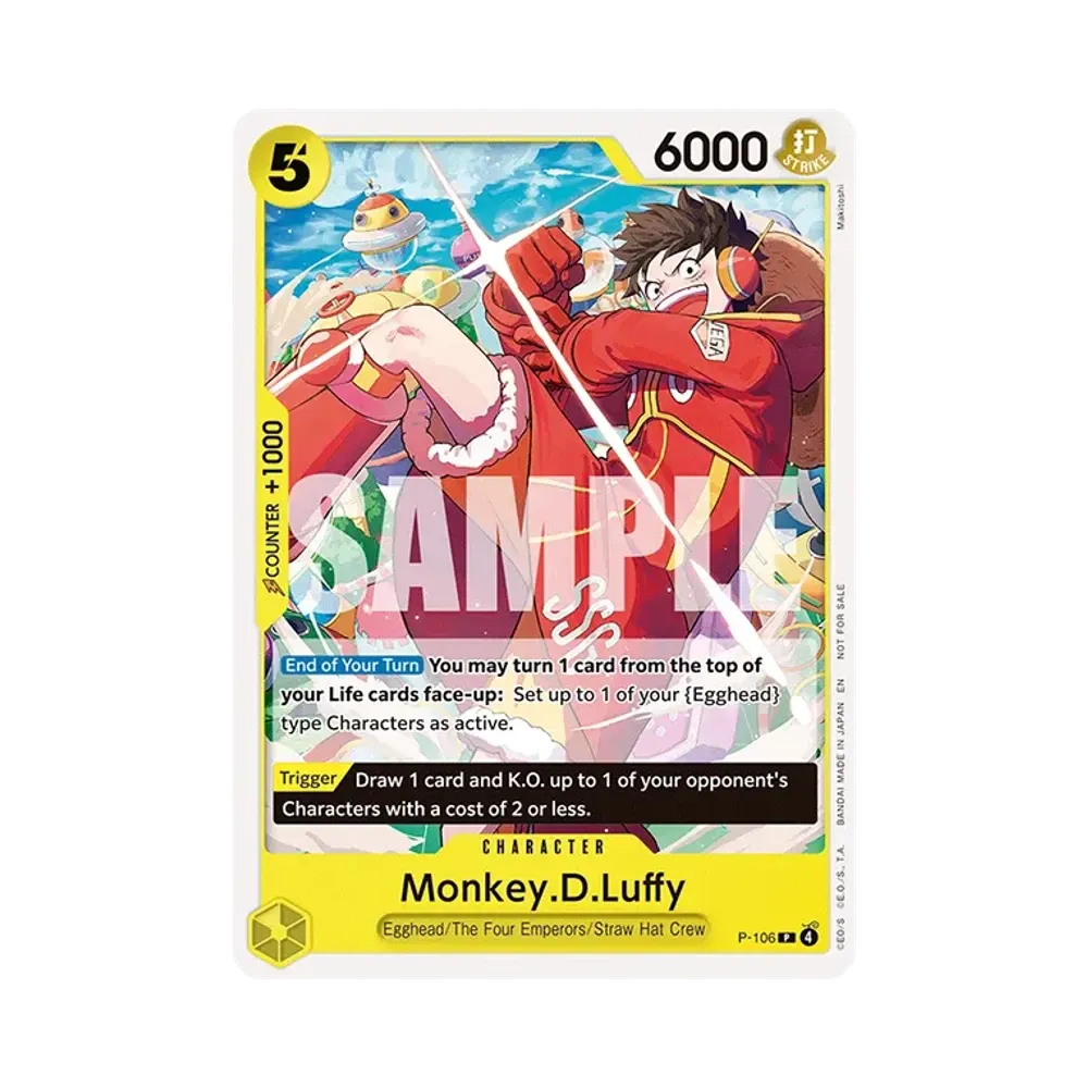 Monkey.D.Luffy P [P-106][EN](Promotional Card "Promotion Card Set 2025 Vol.2")