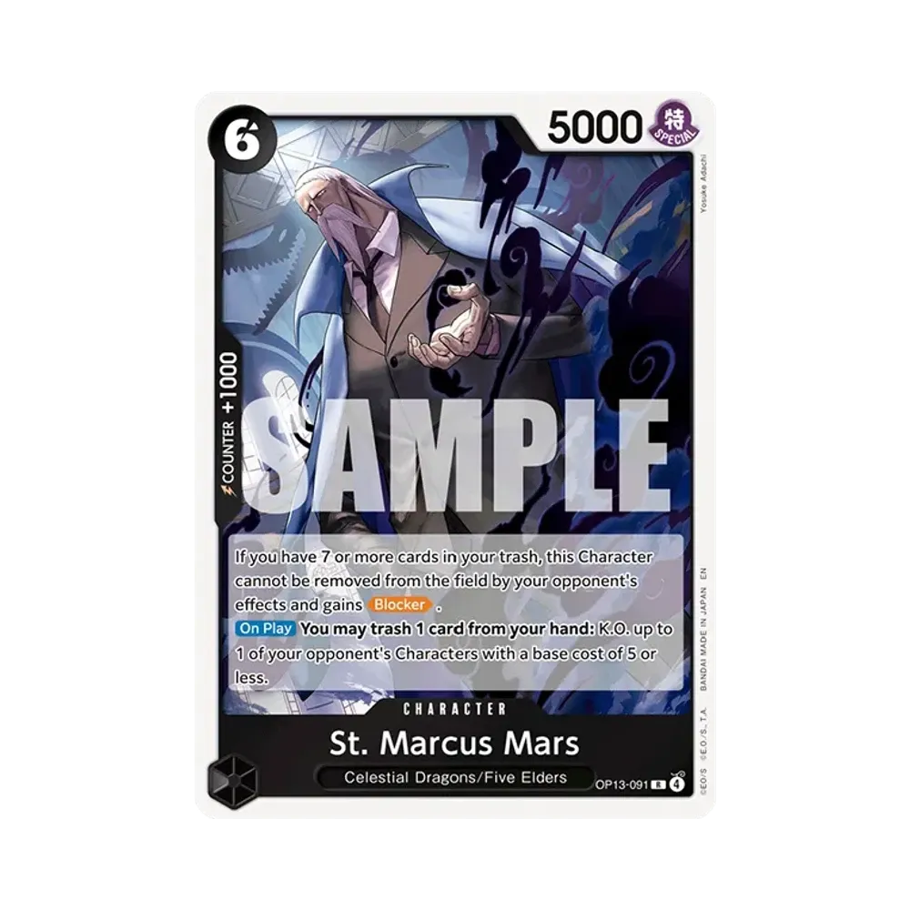 St. Marcus Mars R [OP13-091] [EN](Booster Pack "CARRYING ON HIS WILL")