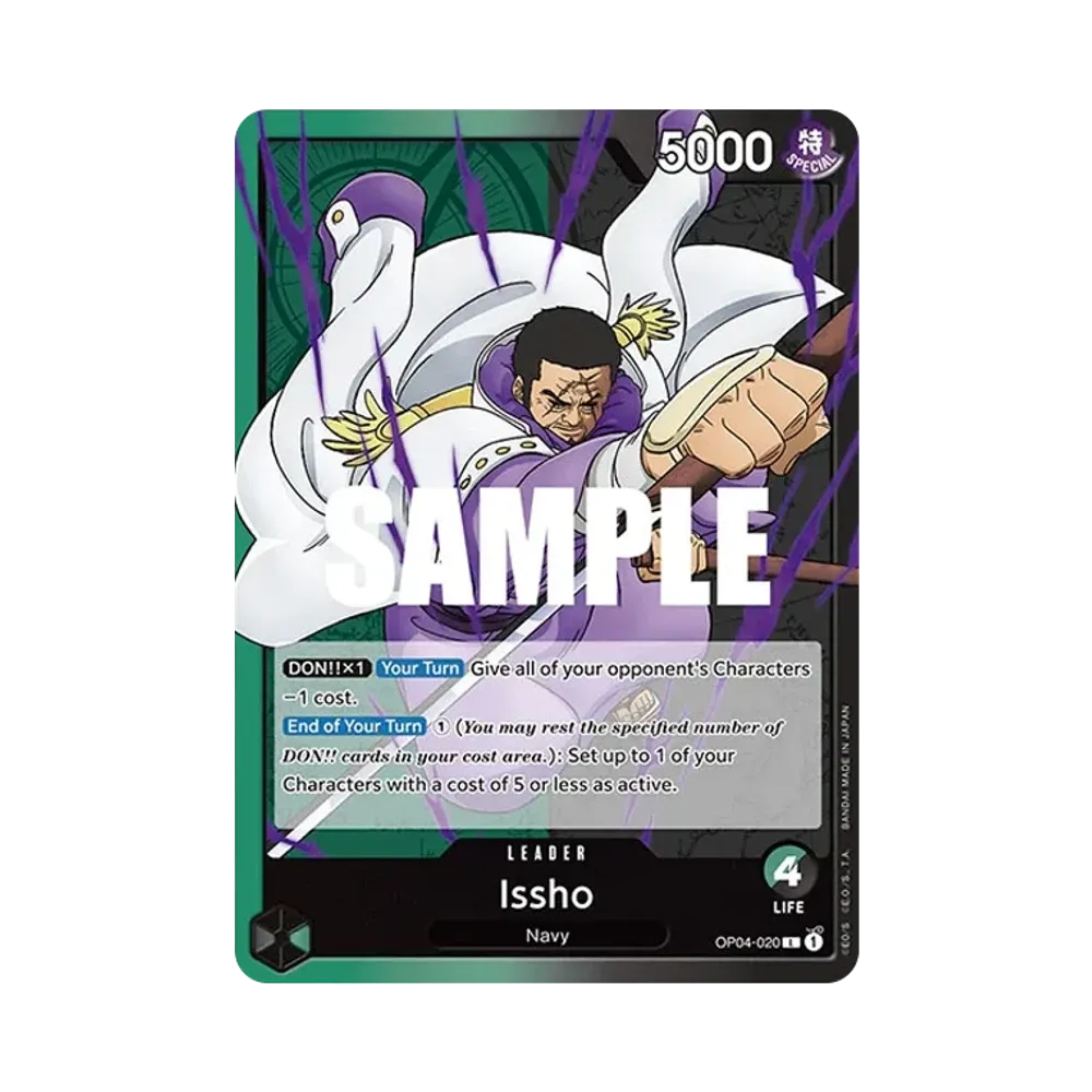 Issho L [OP04-020] [EN](Booster Pack "Kingdoms Of Intrigue")