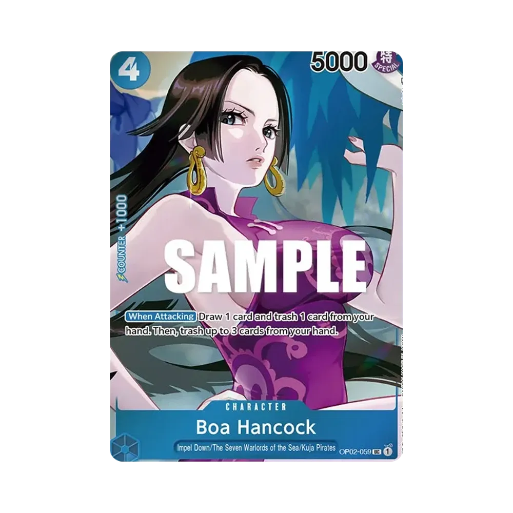 Boa Hancock UC-P [OP02-059] [EN](Booster Pack "Paramount War")