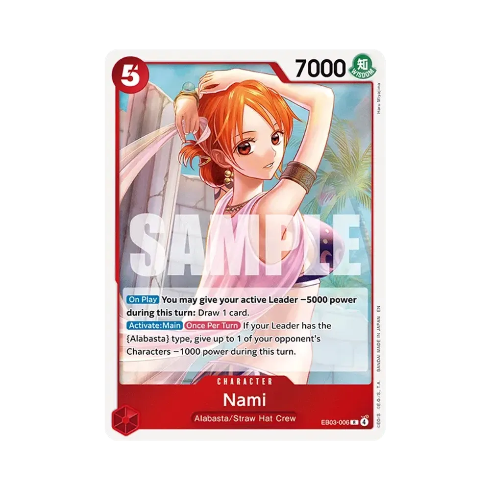 Nami R [EB03-006][EN] (Extra Booster "HEROINES EDITION")