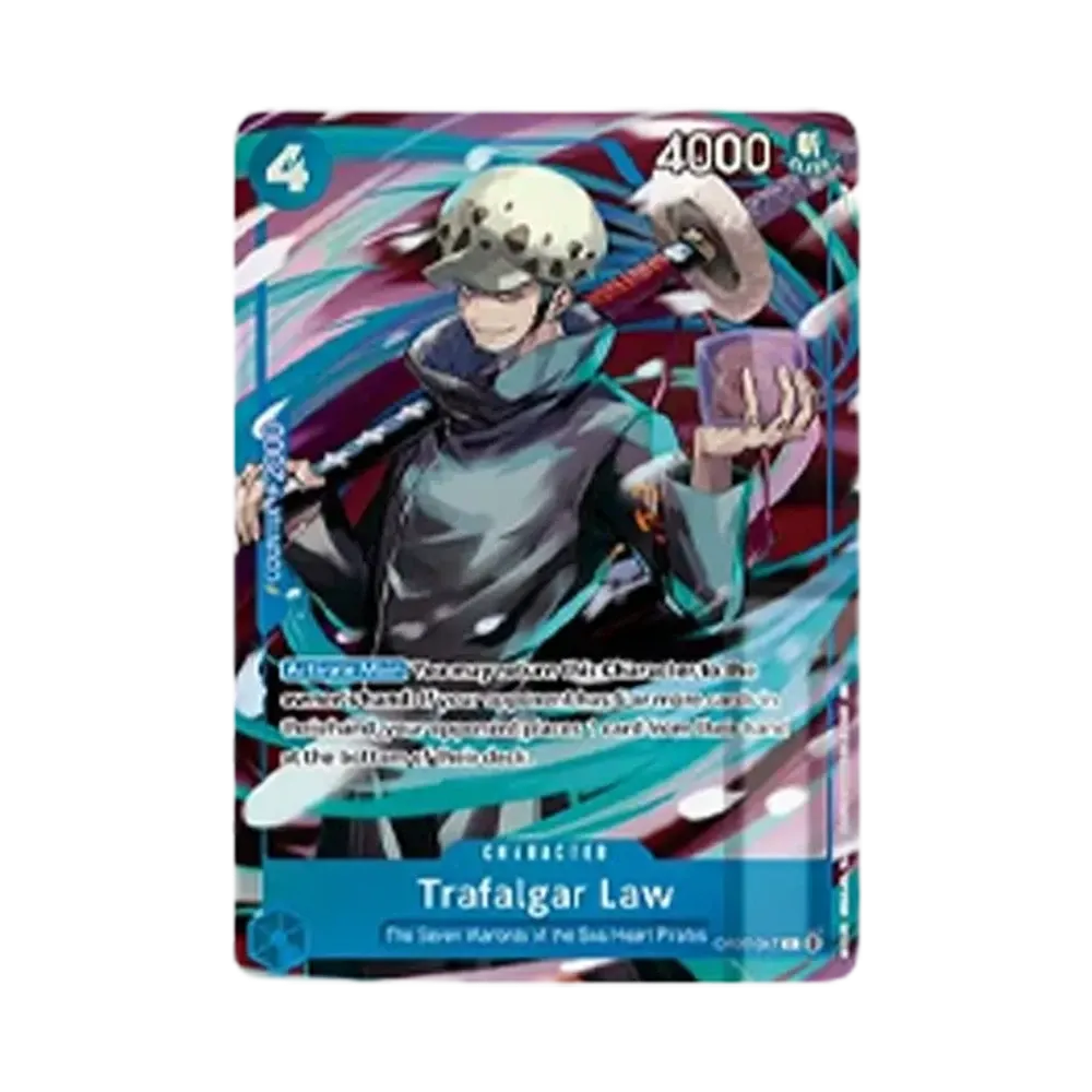 Trafalgar Law R [OP07-047] [EN](ONE PIECE Card Game "Seven Warlords of the Sea Binder Set")