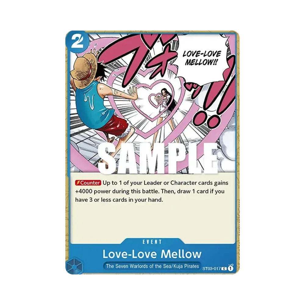 Love-Love Mellow C [ST03-017] [EN](Start Deck "The Seven Warlords of the Sea")