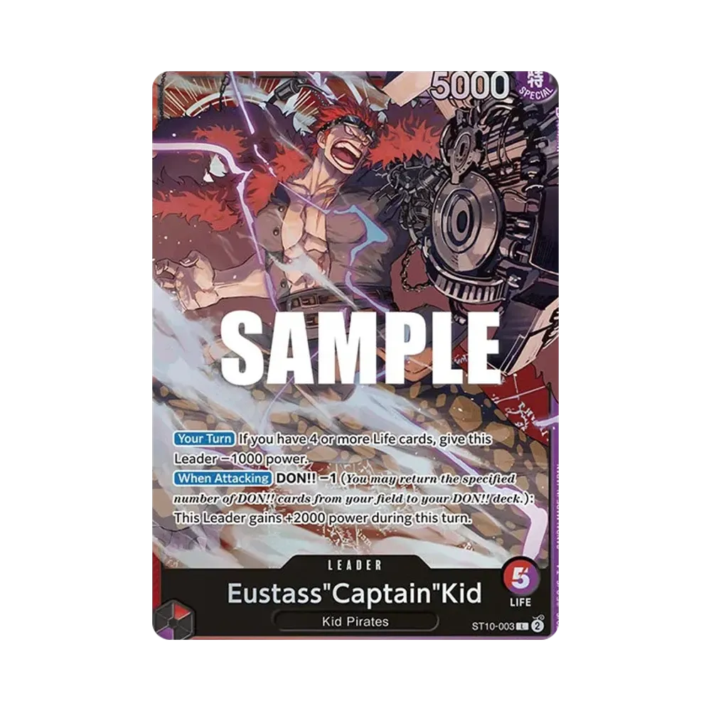 Eustass"Captain"Kid L [ST10-003] [EN](Ultra DecK "The Three Captains")