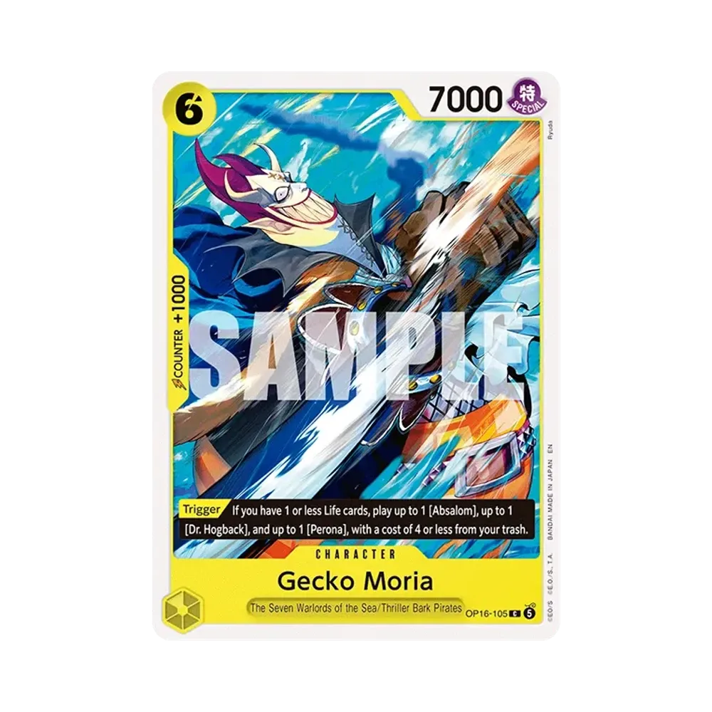 Gecko Moria C [OP16-105][EN](Booster Pack "THE TIME OF BATTLE")